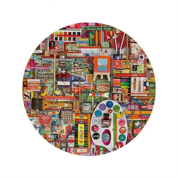 Wooden Puzzle - Art Collage Online