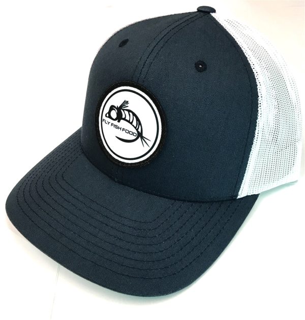 Fly Fish Food Logo Hat - Navy & White Discount