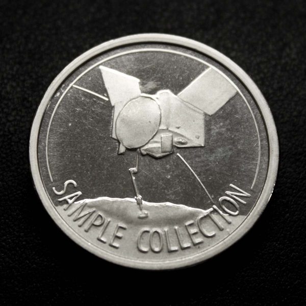 OSIRIS-REx Limited Edition Silver Sample Collection Coin For Sale - Image 2