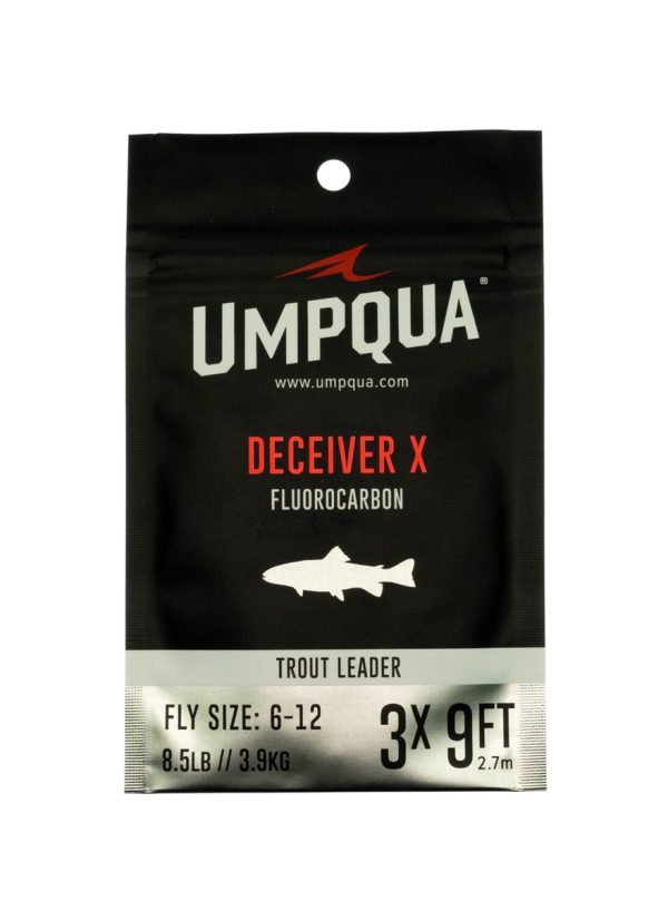 Umpqua Deceiver X Fluorocarbon Leader - 9  Online Sale