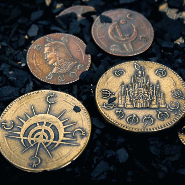 Mistborn Set #1 - Two Coins of The Final Empire Online Hot Sale