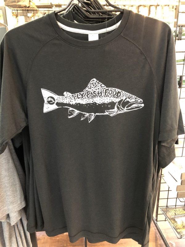 Fly Fish Food Logo T-Shirt Brookie Online