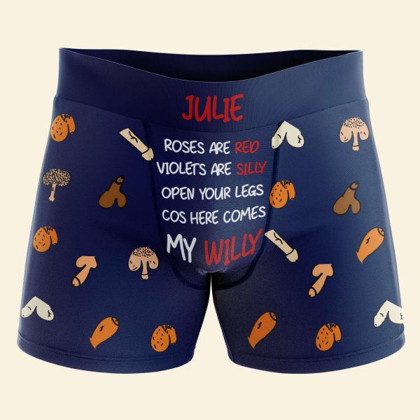 Personalized Gifts For Men s Boxers 02ohmh240124 Cock and Dick Pattern Discount - Image 4